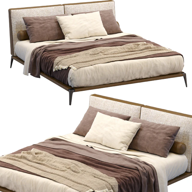 Leather Bed Park By Poliform — Descargar