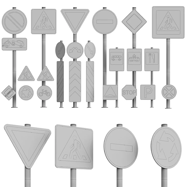AVE Road Signs (4 Seasons) — Descargar