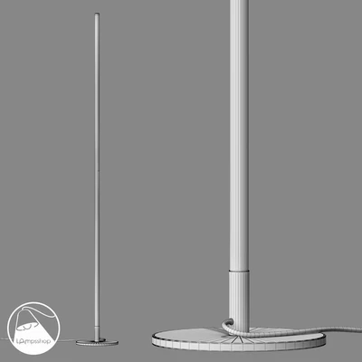LampsShop.com T6027 Floor Lamp Black Sticks — Ver 2