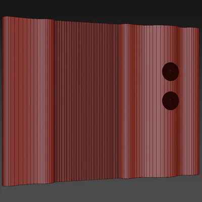 Headboard 3d Wall Panel 43 — Вид 3