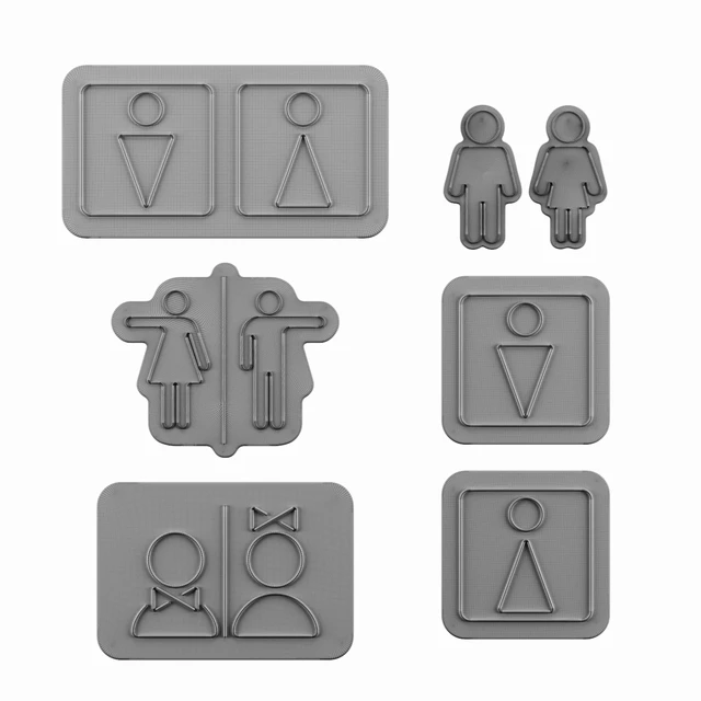 Restroom | Toilet | WC Neon Signs — Скачать