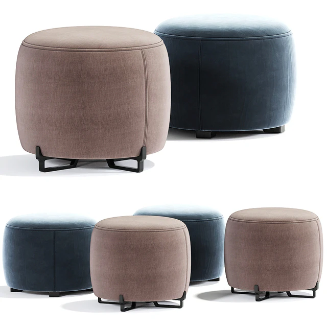 Poliform New York Pouf Round — Descargar