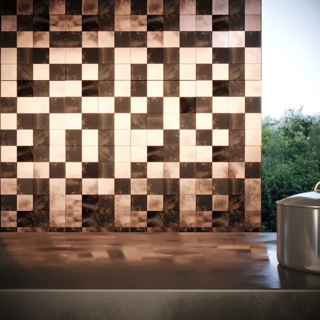 METAL BRONZE 3D CUBES — Descargar