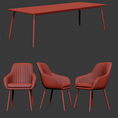 Rochelle Dining Table Chair Set — Вид 3
