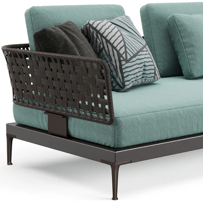 Minotti Patio Sofa with Top — Ver 5