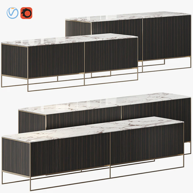 MINOTTI CALDER BRONZE LIVING HORIZZONTAL SIDEBOARD — Descargar