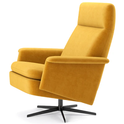 Crescent Swivel Recliner westelm — Вид 3