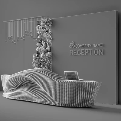 Reception desk 3 — Вид 3