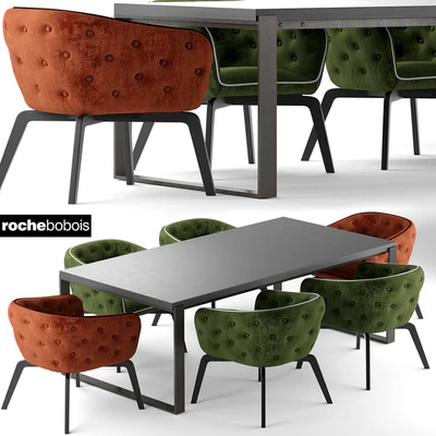 Кресло roche bobois QUADRILLE BRIDGE — Вид 1