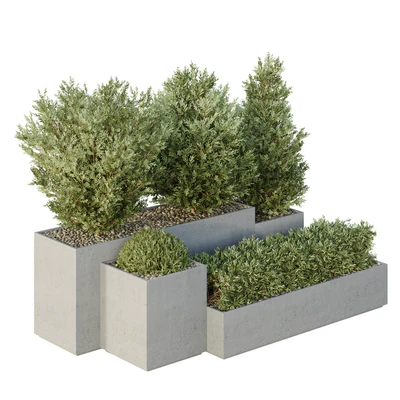 HQ Tree and bush garden box outdoor VOL 27 — Ver 5
