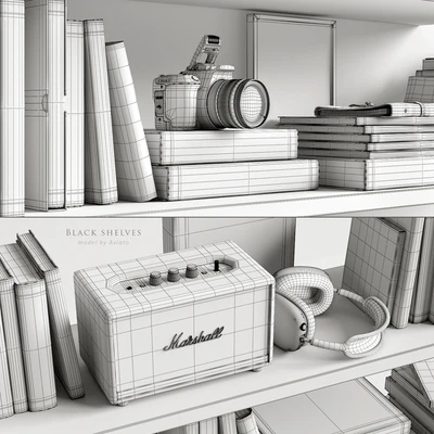 Black shelves — Ver 4