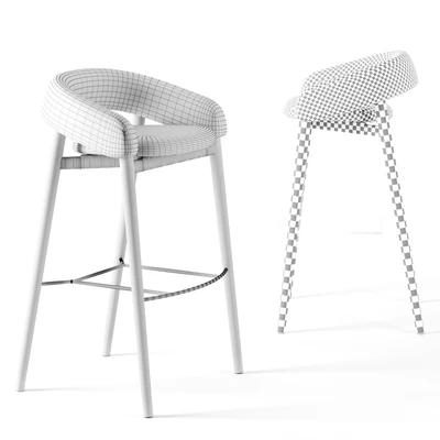 DINO BAR STOOL BY THOMAS E. ALKEN — Ver 2