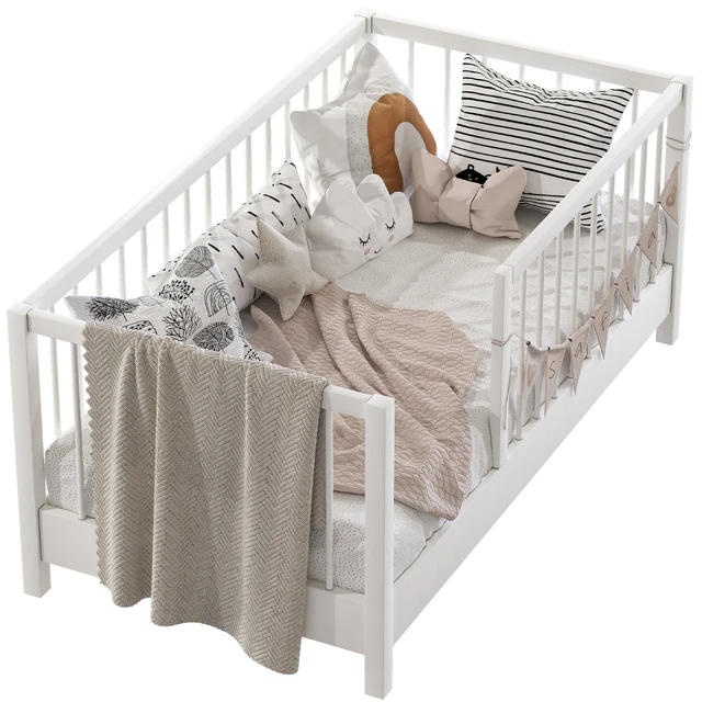Детская кровать Unique Kids Wooden House Bed — Скачать