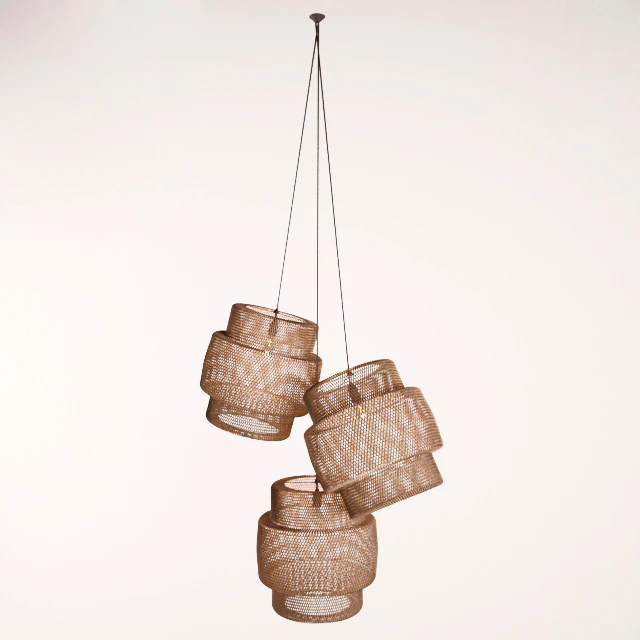 Wicker chandelier — Descargar