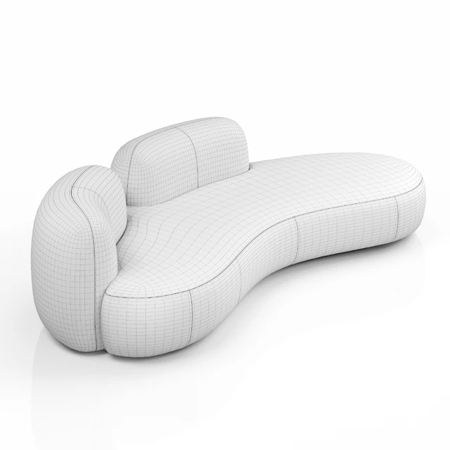 Tateyama XL Sofa 2 backs By Secolo — Descargar