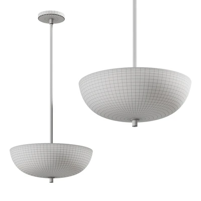Windham Alabaster Bowl Pendant Pendant Light — Ver 2