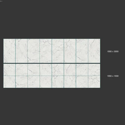 Origines Blanc Porcelain Tiles — Ver 3
