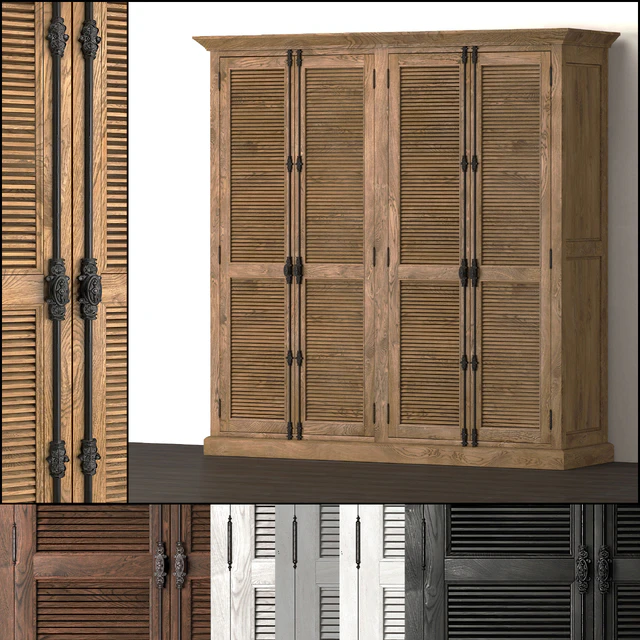 Wardrobe Double SHUTTER DREW — Descargar