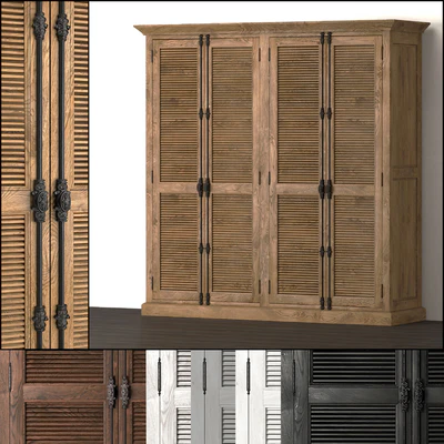 Wardrobe Double SHUTTER DREW — Ver 1
