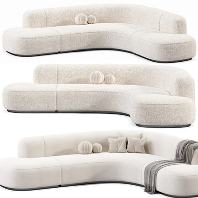 Eichholtz Sofa Bjorn Boucle Sand — Ver 4