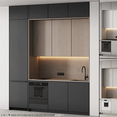 235 modern kitchen 13 mini kitchen 02 PART 1 — Ver 1
