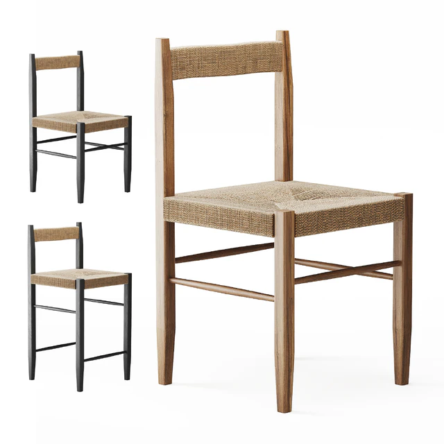 Zara home Ash wood chair and bar stool — Descargar