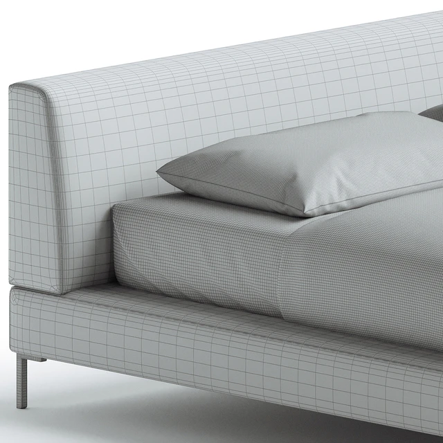 Charles Bed Antonio Citterio B&B ITALIA — Descargar