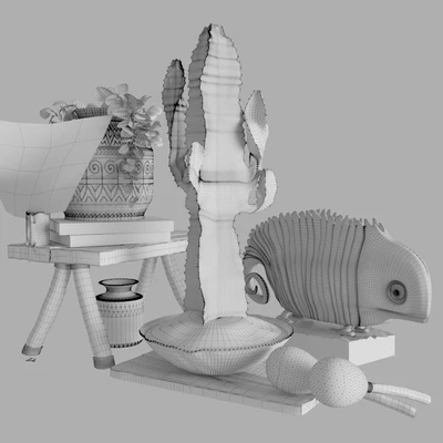 Decorative ethnic set — Ver 3