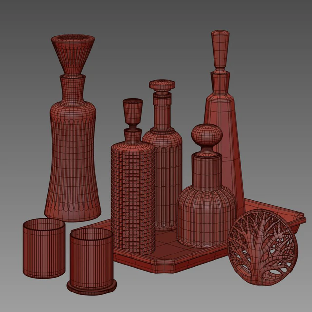 CB2 Decanters Set — Download