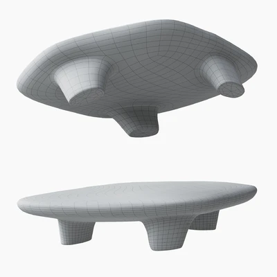 Kar-Studio Tripod Coffee Table — Ver 2