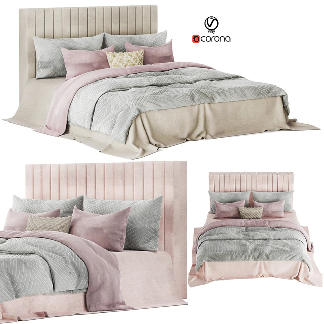 light color and velvet bed set02 — Descargar
