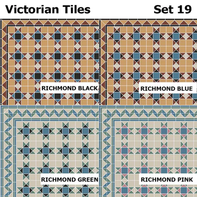 Topcer Victorian Tiles Set 19 — Вид 1