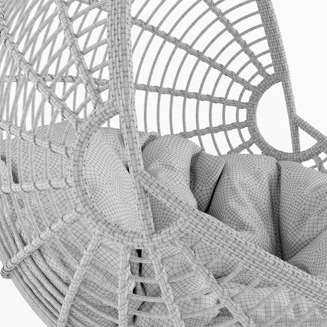 Suspended chair Ariel — Descargar