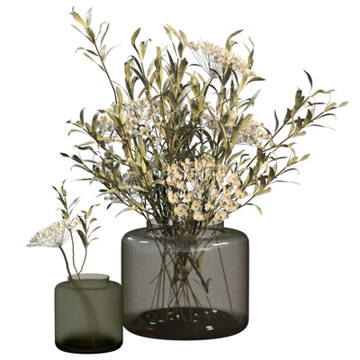 Bouquets in vases Ikea Konstfull — Ver 1