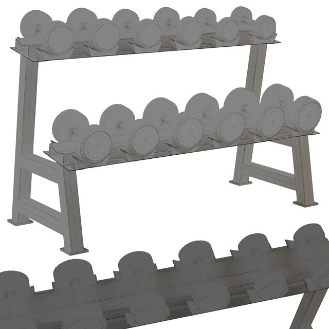 QIFFIY Dumbbell Rack — Descargar