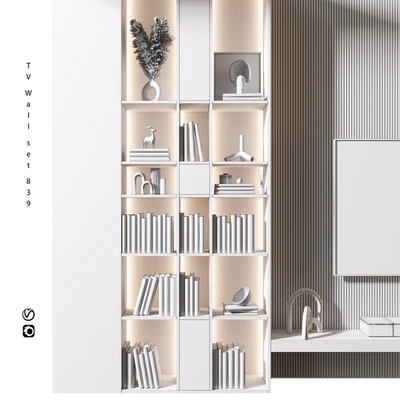 TV Wall | set 839 — Ver 5