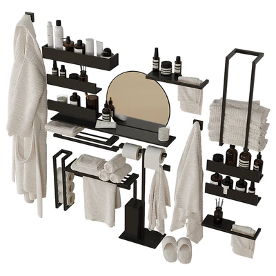 Decorative bathroom set 204 — Ver 3