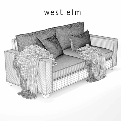 West elm  Sofa 01 — Ver 2