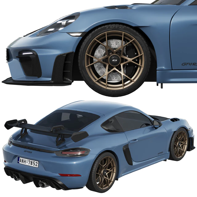 Porsche 718 Cayman GT4 RS 2022 — Descargar