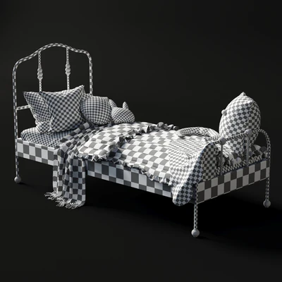 Ikea Sagstua / Luröy Bed - 5 — Ver 4