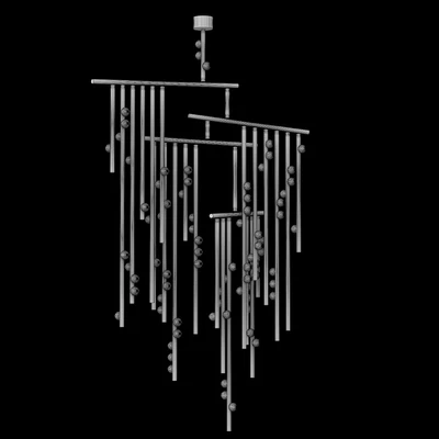 76-bulb Drop System Chandelier — Ver 2