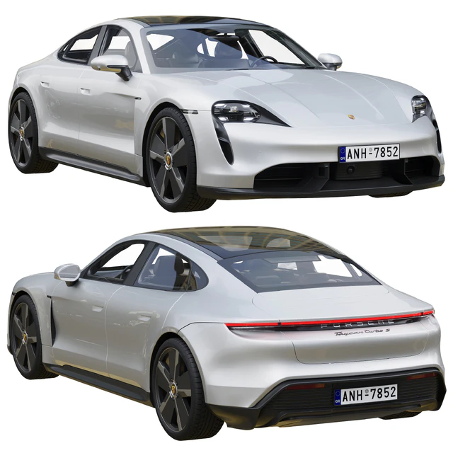 Porsche Taycan Turbo S — Descargar