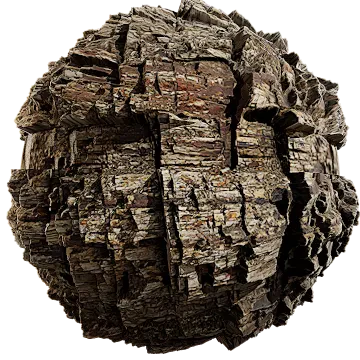 layered rock cliff 014 — Скачать