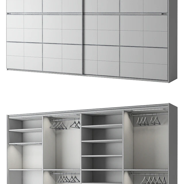 Poliform Bangkok cupe 2 doors — Скачать
