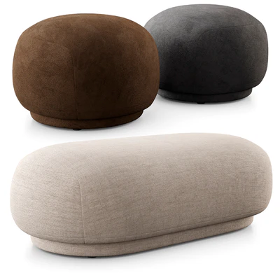 Rico Pouf And Ottoman By Ferm Living — Вид 3