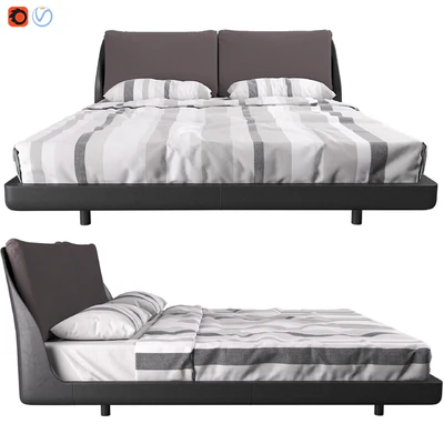 Makura Bed By Piero Lissoni — Вид 2