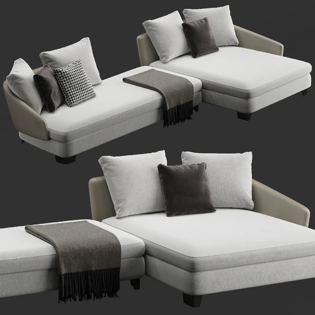 Minotti Lawson corner sofa — Descargar
