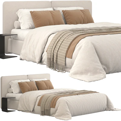 Bed Minotti tatlin cover — Вид 1
