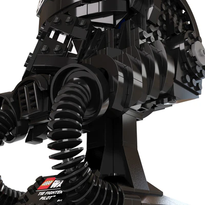 Lego Star Wars Helmet TIE Fighter Pilot — Вид 6