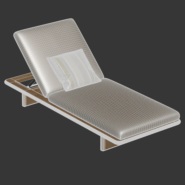 Kettal - Mesh Deckchair — Descargar